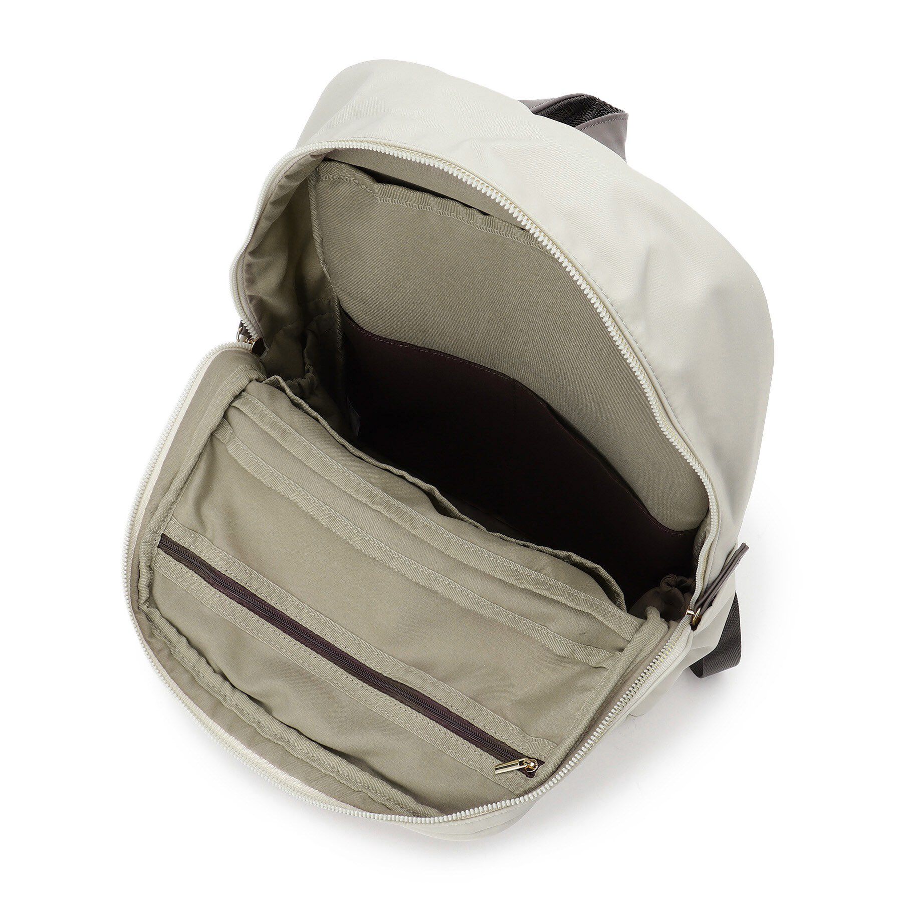 ITS&rsquo;DEMO「【収納アドバイザー監修】合皮コンビリュック」|リュック|