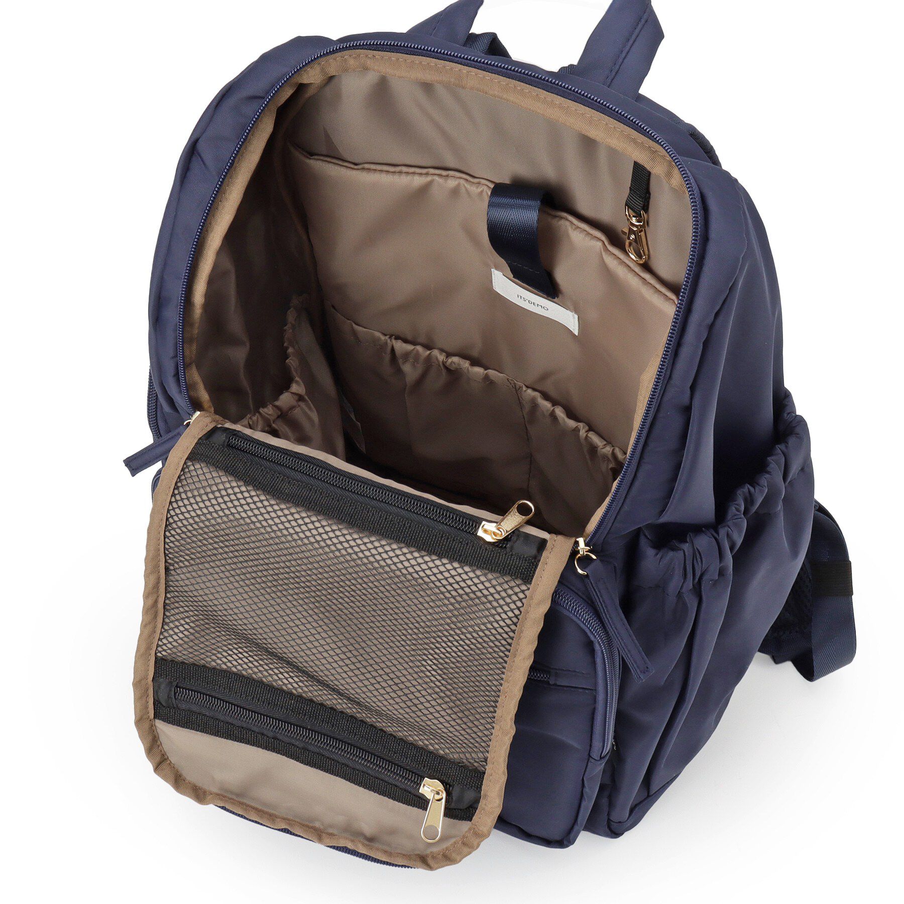 ITS&rsquo;DEMO「【PC対応】ツイル14ポケットリュック」|リュック|