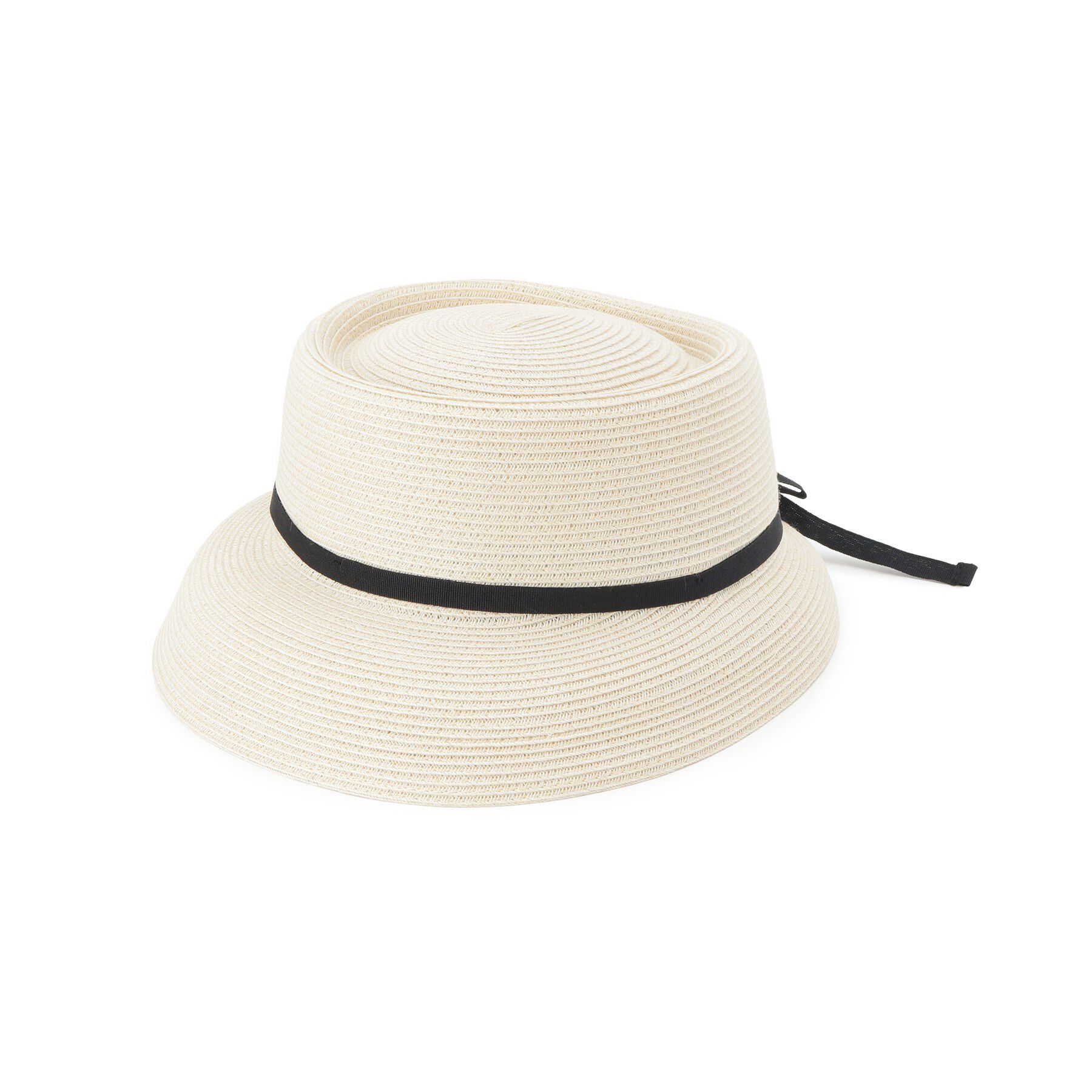 ITS&rsquo;DEMO「【UV／速乾抗菌】ウォッシュブレードカサブランカ」|ハット|アイボリー(004)