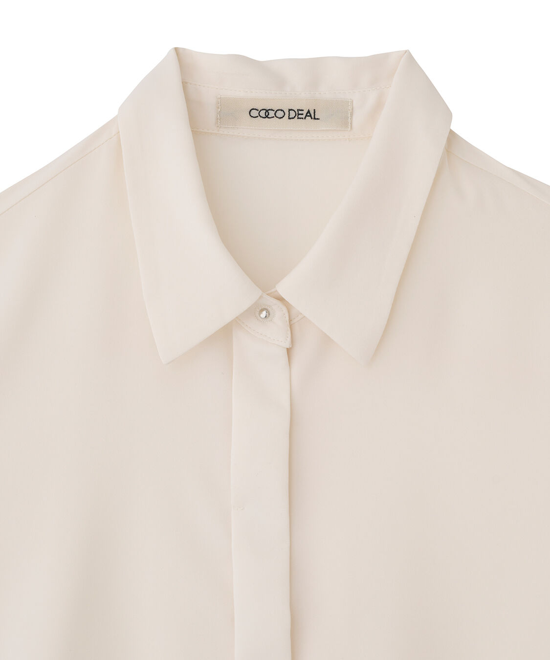 COCO DEAL「2WAYサテンシャツ」|シャツ・ブラウス|