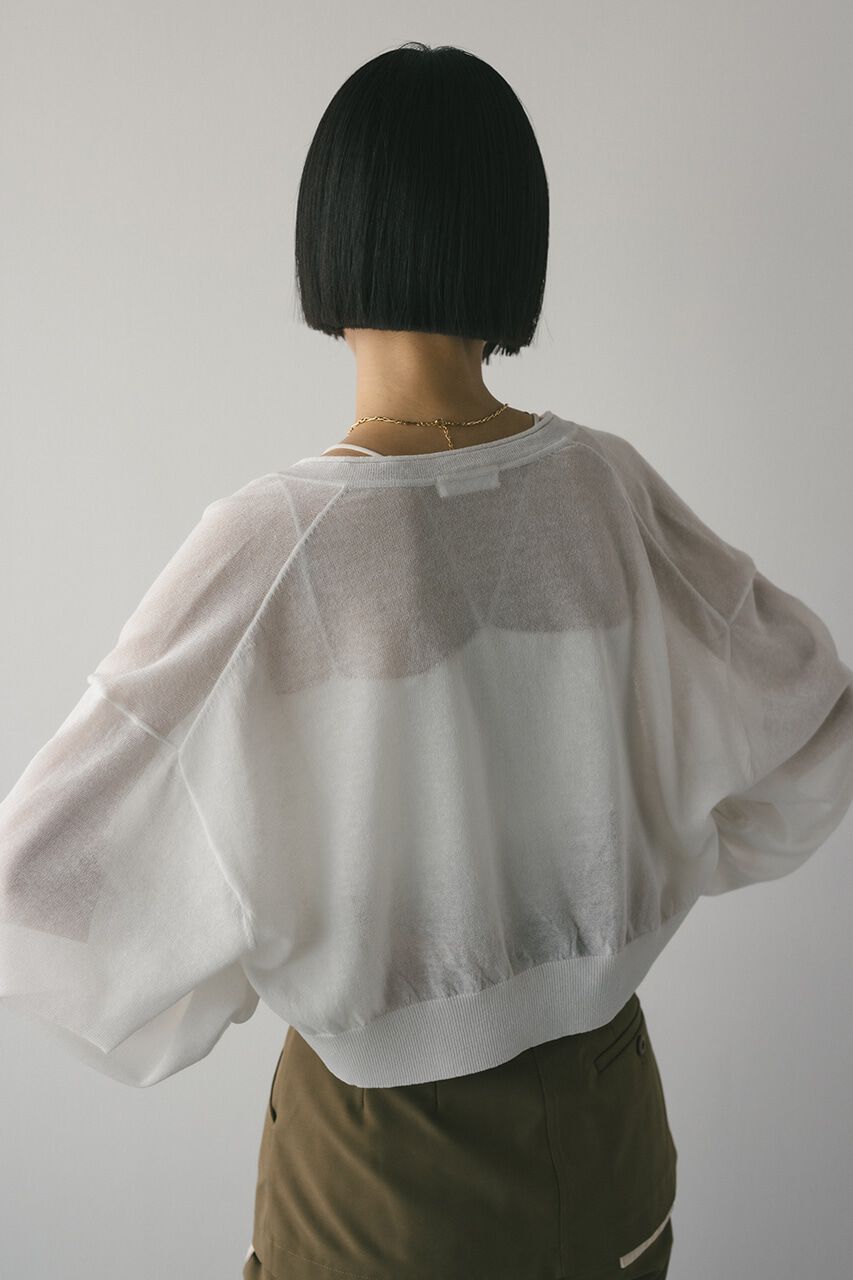 STYLEMIXER「シアーニットカーディガン」|カーディガン|