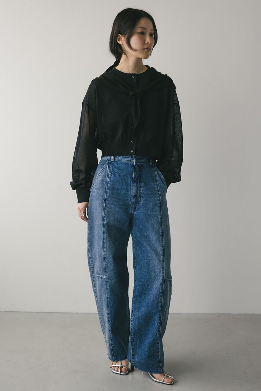 STYLEMIXER「シアーニットカーディガン」|カーディガン|