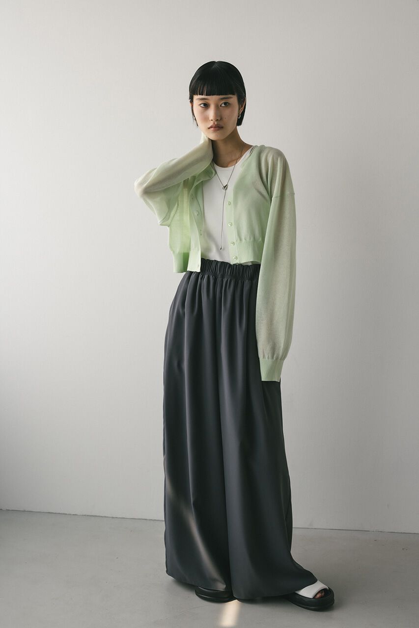 STYLEMIXER「シアーニットカーディガン」|カーディガン|