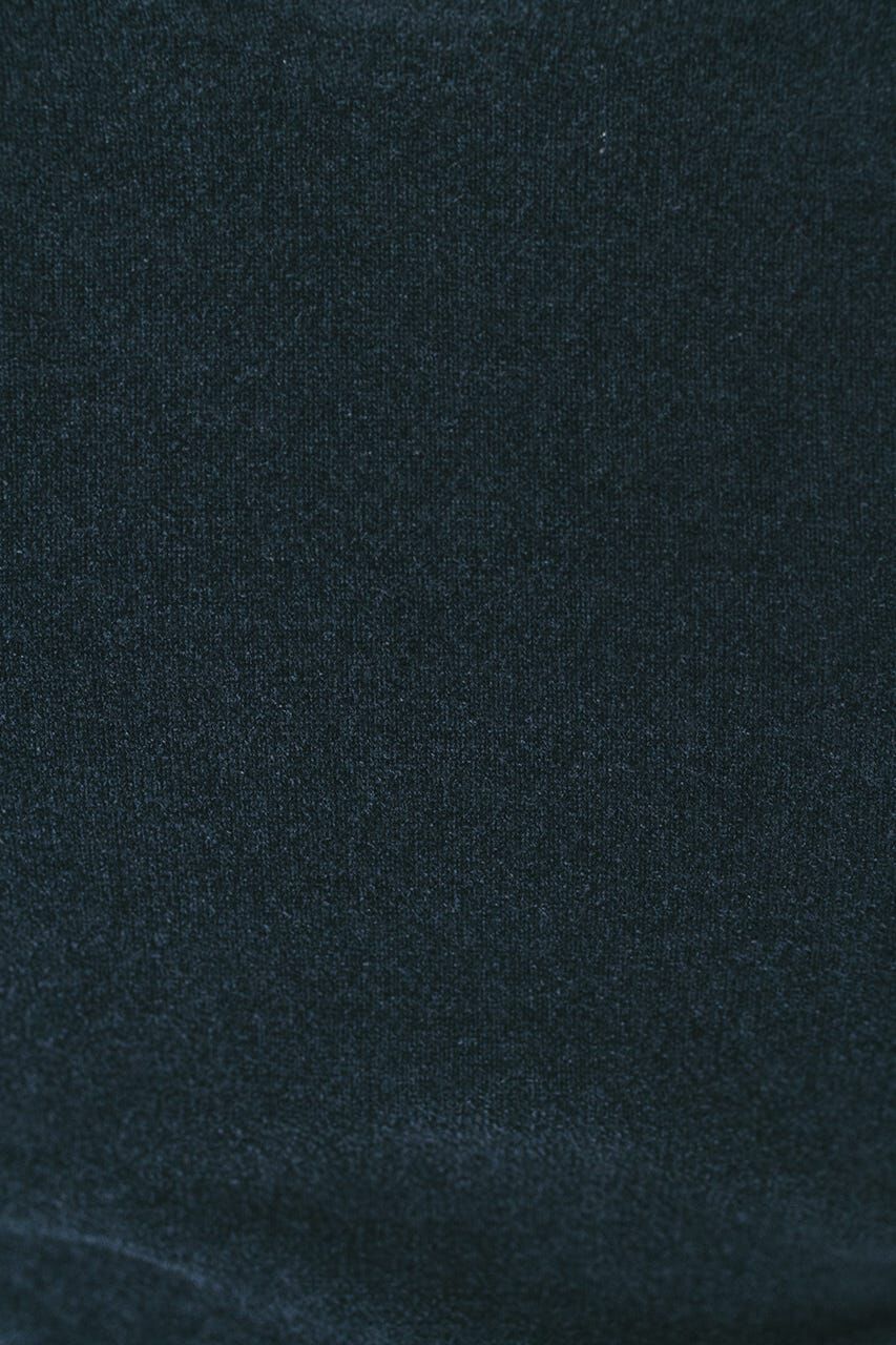 STYLEMIXER「バックオープンベロアショートニット」|ニット・セーター|