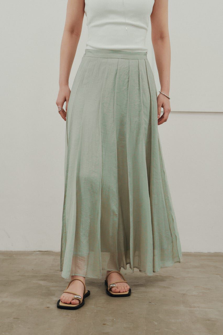 STYLEMIXER「ピンタックシアースカート」|スカート|