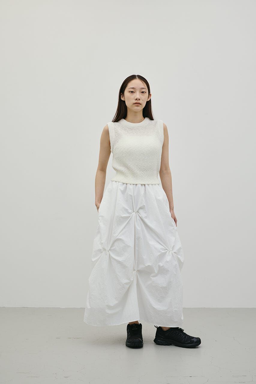 STYLEMIXER「メランジクッションリブニット」|タンクトップ|