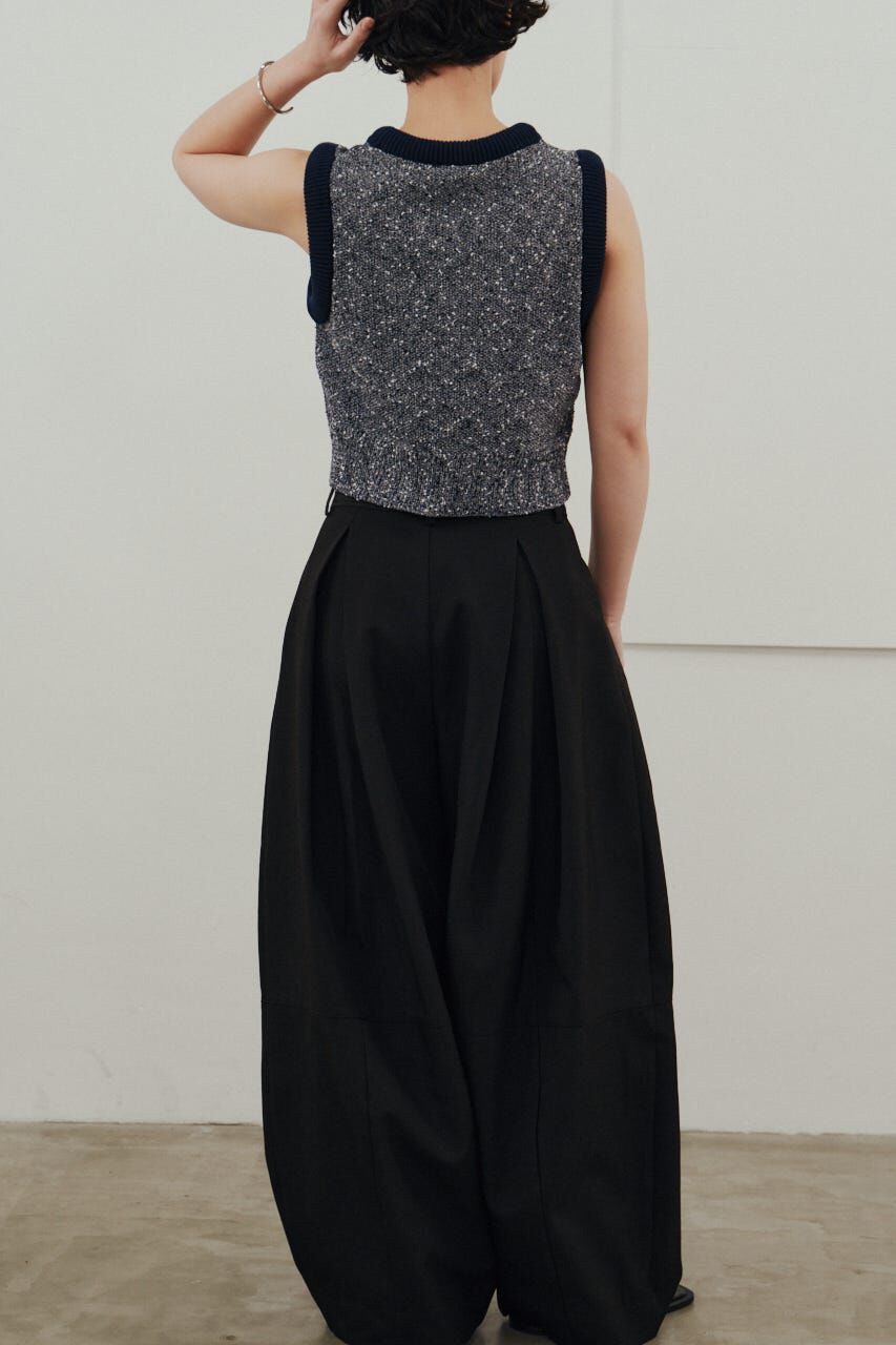 STYLEMIXER「メランジクッションリブニット」|タンクトップ|