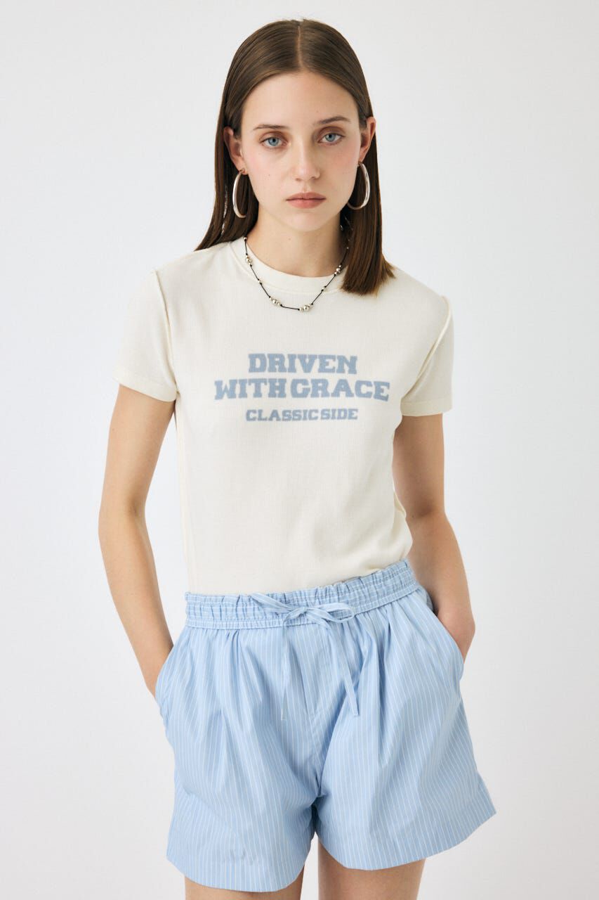 MOUSSY「BLURRED LOGO TEE」|Tシャツ・カットソー|