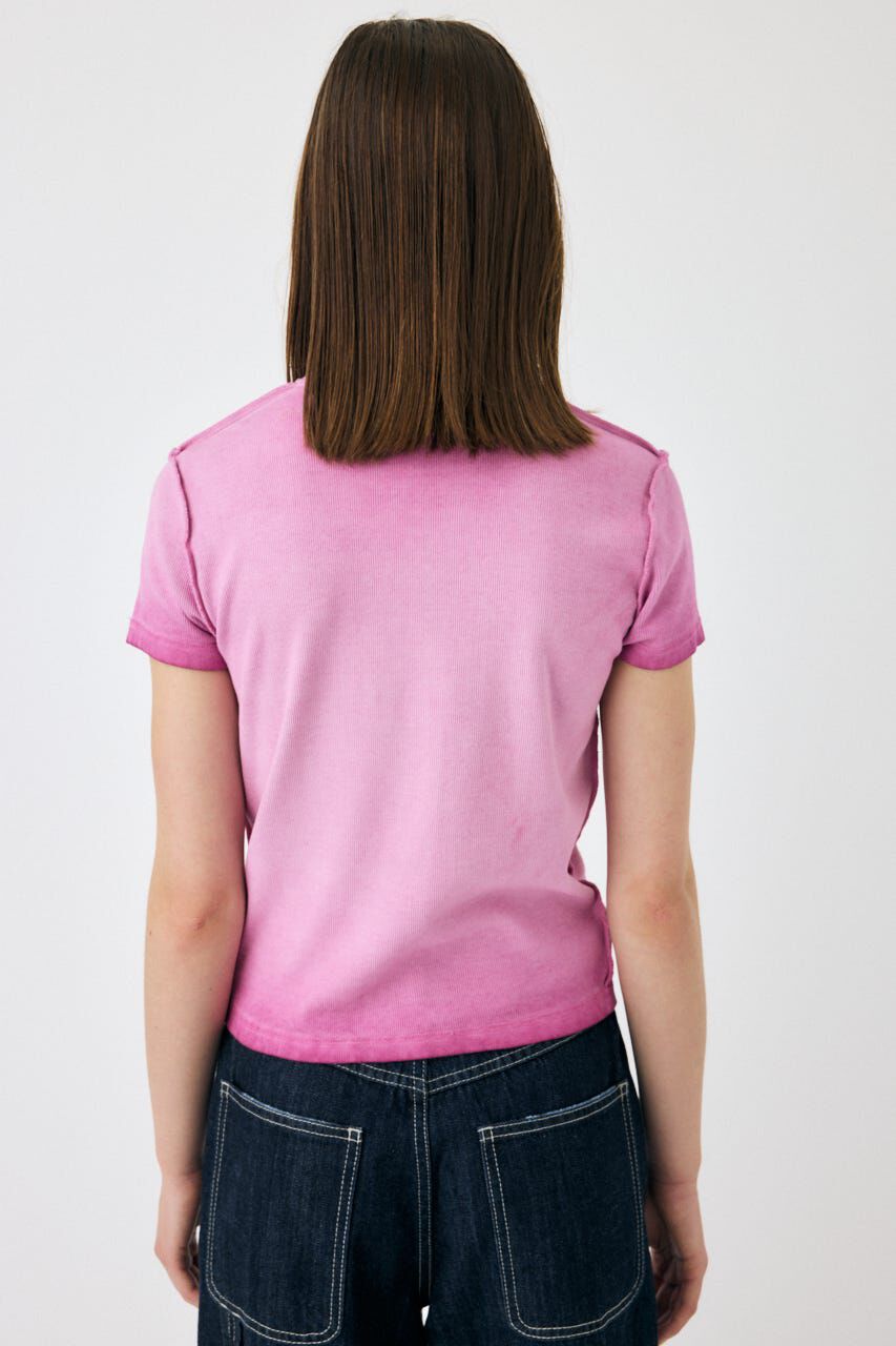 MOUSSY「BLURRED LOGO TEE」|Tシャツ・カットソー|