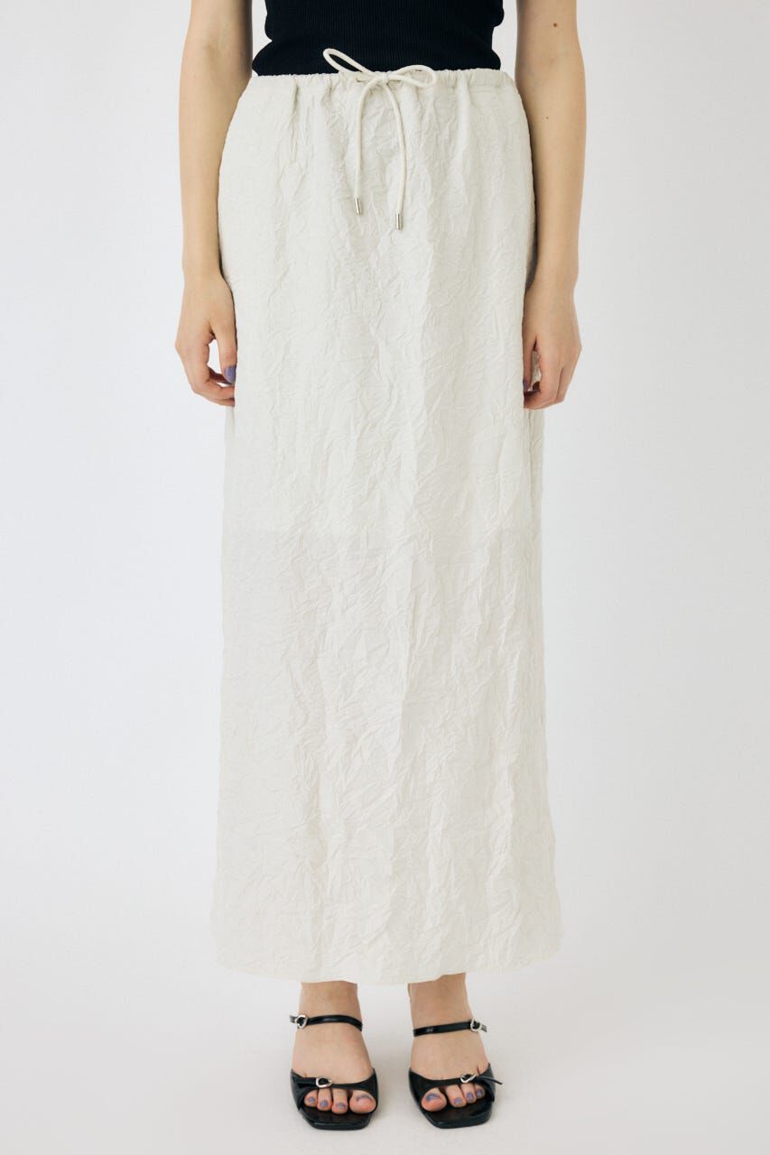 MOUSSY「CRINKLED SATIN スカート」|スカート|
