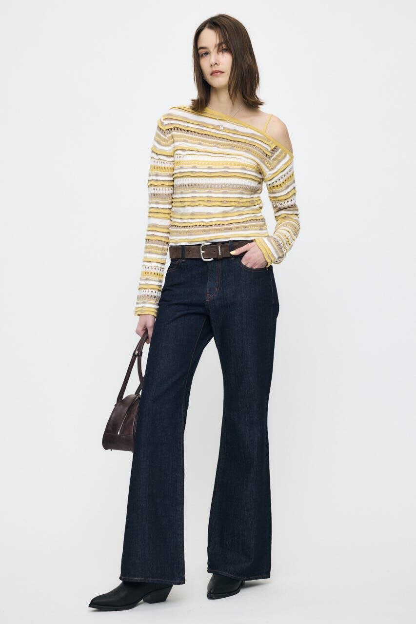 MOUSSY「MVS FLARE」|デニム|