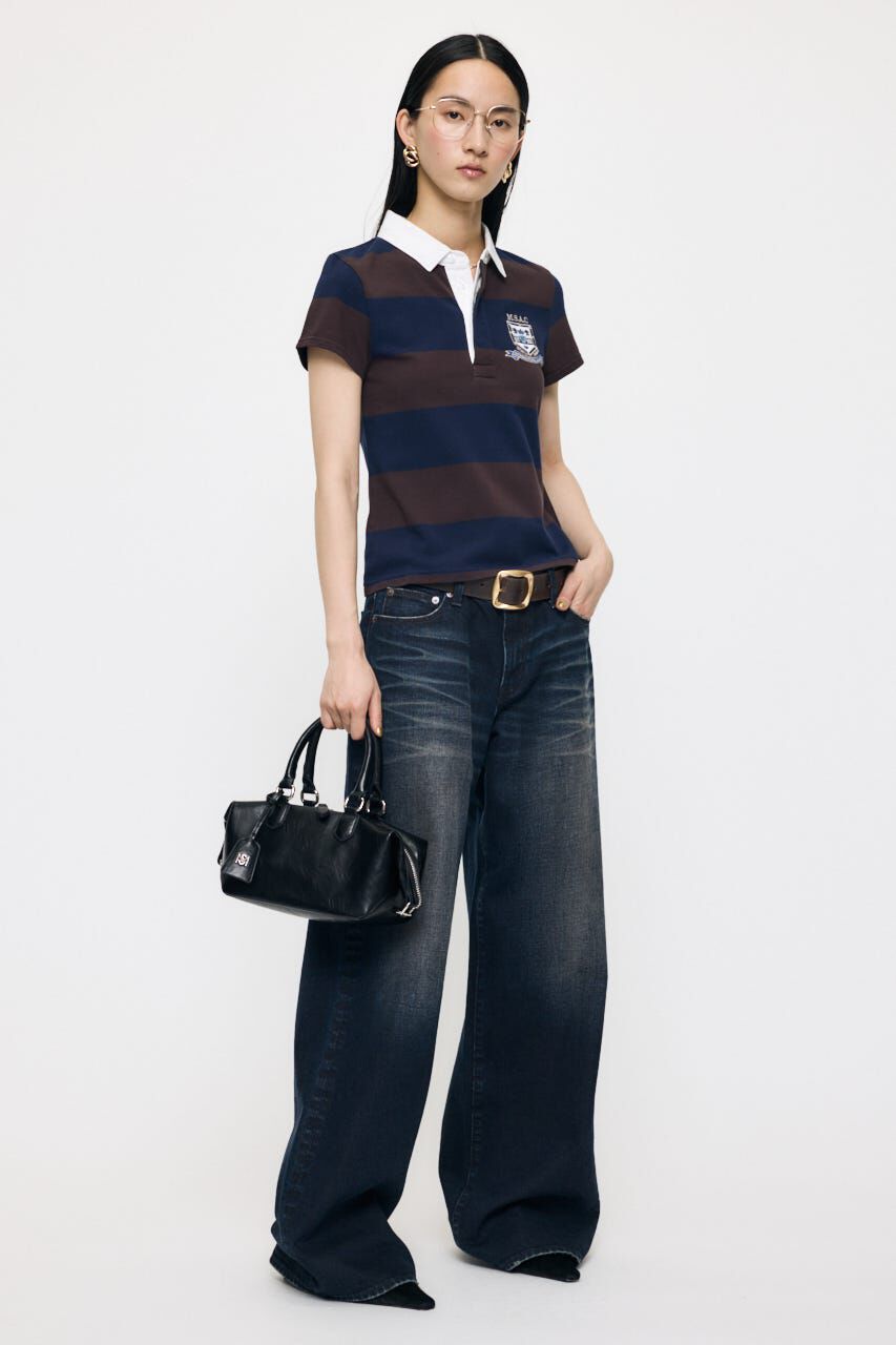 MOUSSY「CLASSIC RUGBY シャツ」|Tシャツ・カットソー|