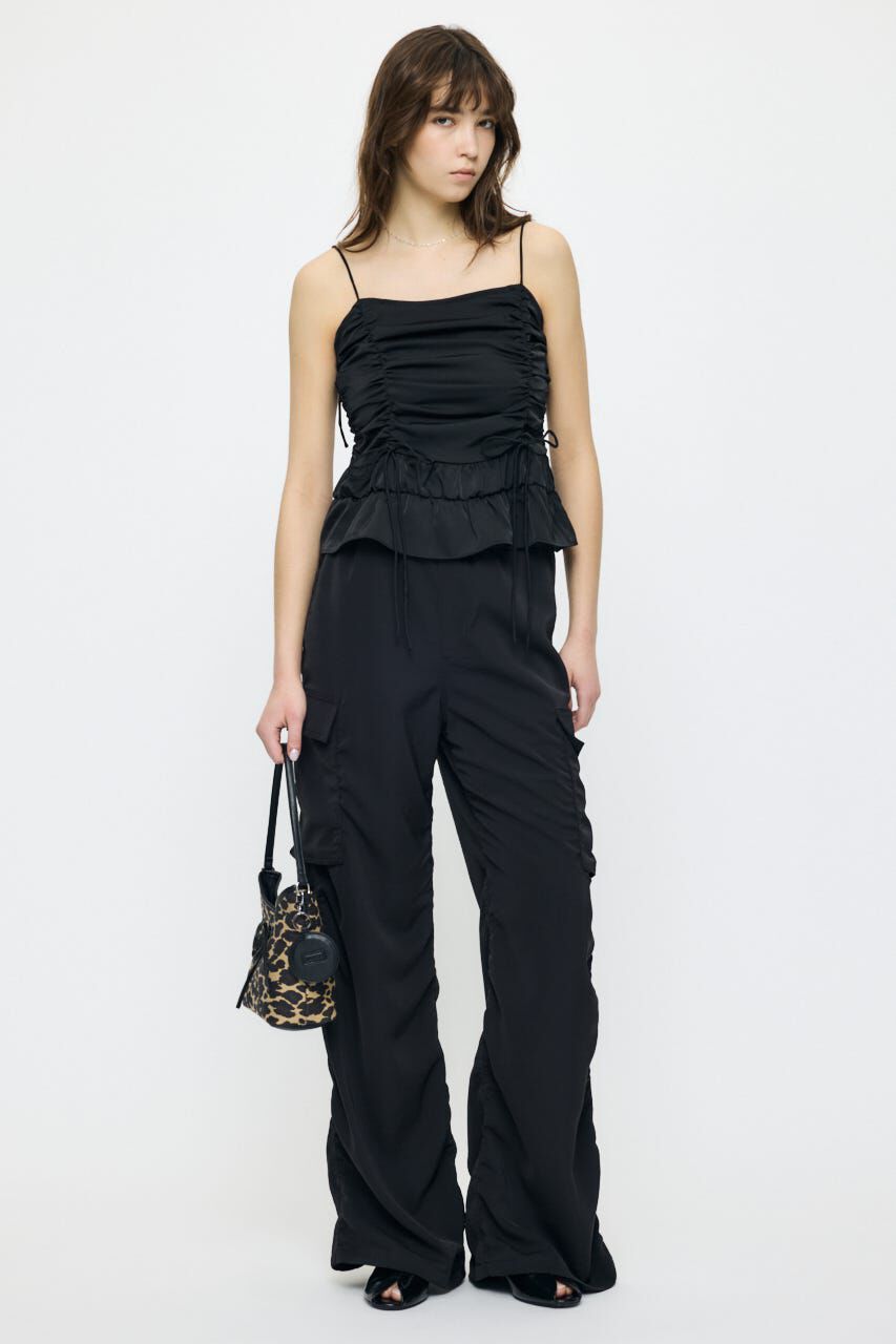 MOUSSY「SATIN GATHER キャミ」|キャミソール|