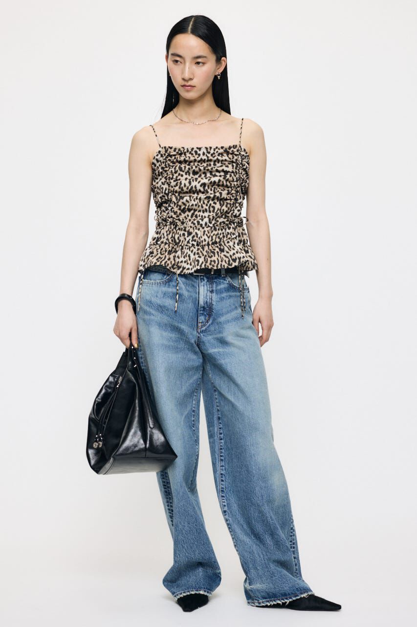 MOUSSY「SATIN GATHER キャミ」|キャミソール|