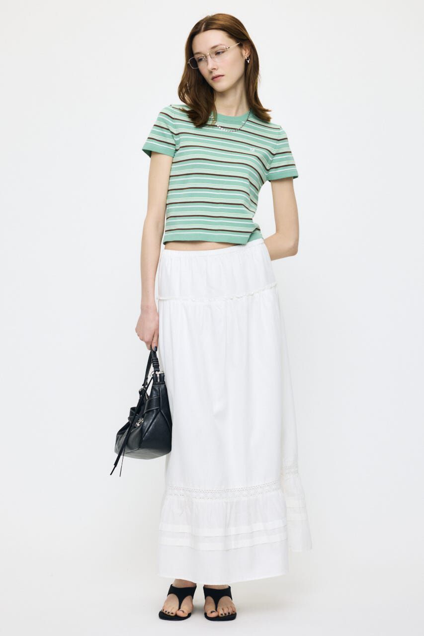 MOUSSY「MULTI BORDER BABY ティ」|ニット・セーター|