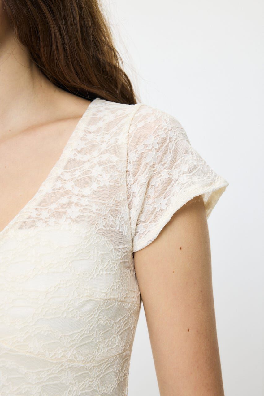 MOUSSY「LACE SKATER ドレス」|ワンピース|