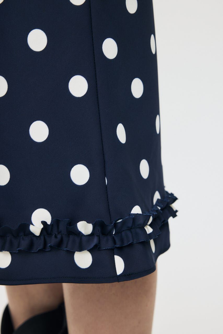 MOUSSY「SATIN DOT スカート」|スカート|