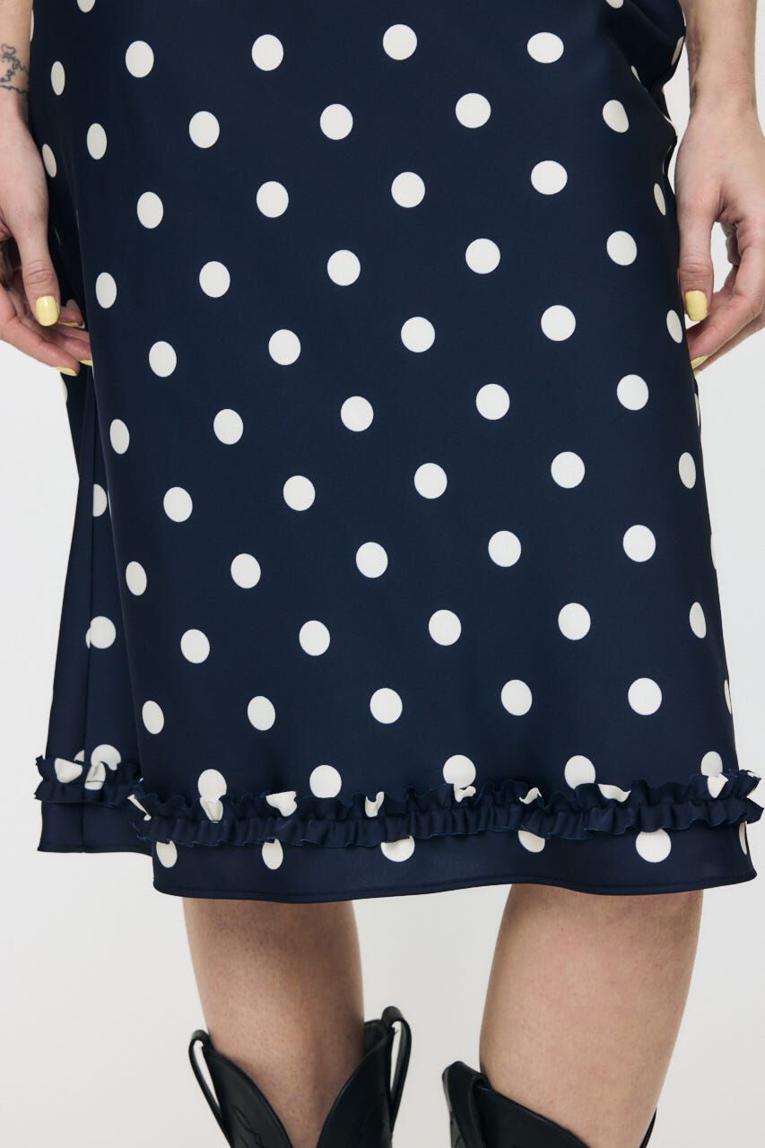 MOUSSY「SATIN DOT スカート」|スカート|