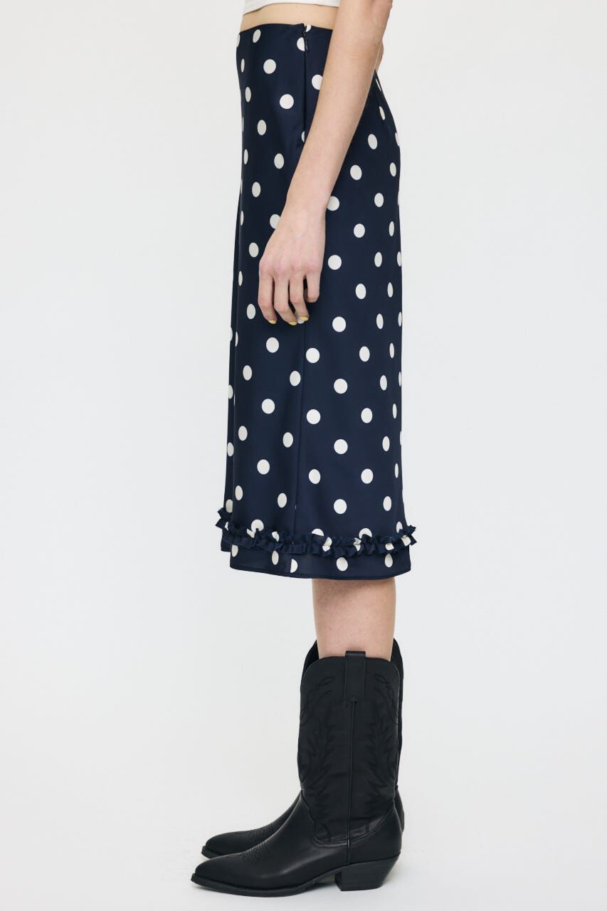 MOUSSY「SATIN DOT スカート」|スカート|