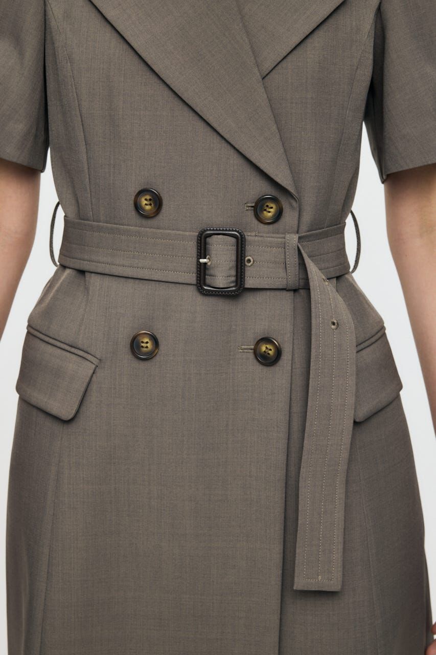 MOUSSY「TRENCH MINI ドレス」|ワンピース|