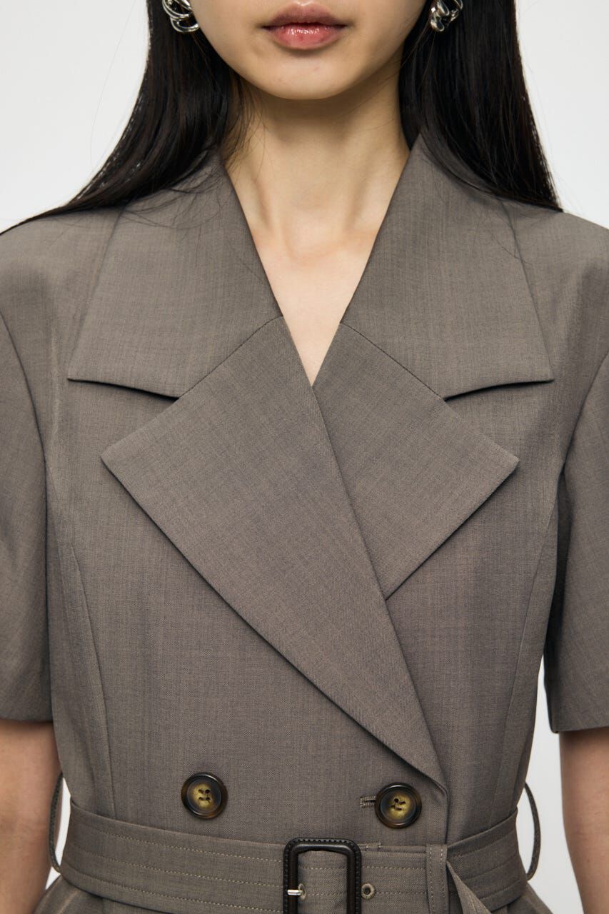 MOUSSY「TRENCH MINI ドレス」|ワンピース|