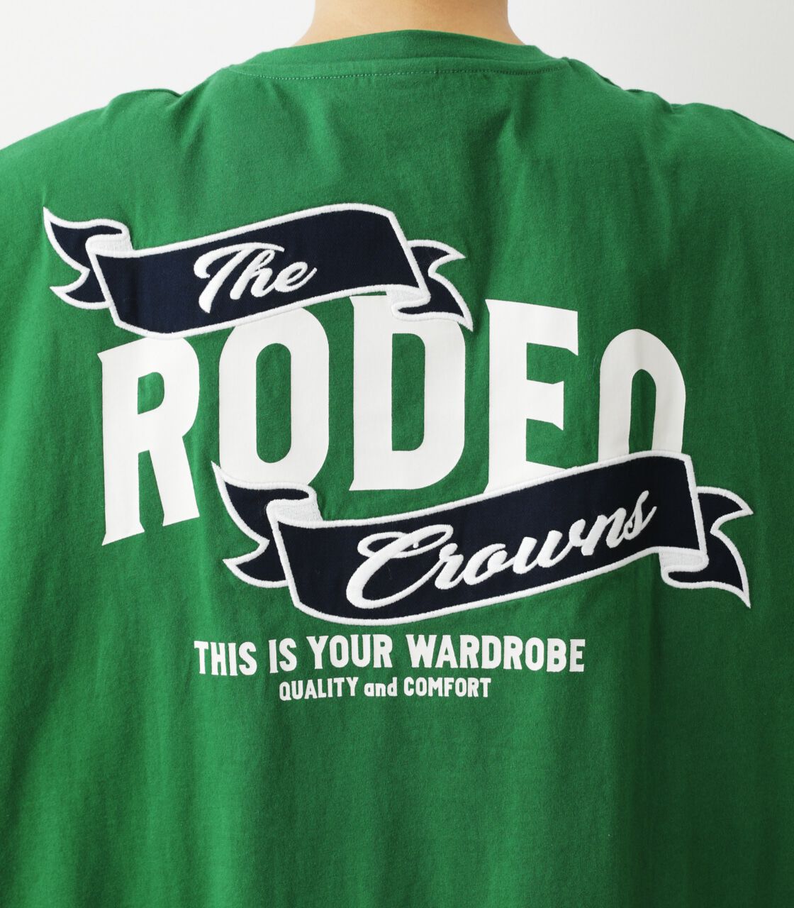 RODEO CROWNS「リボンロゴTシャツワンピース」|ワンピース|