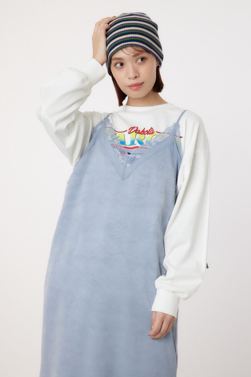 RODEO CROWNS「サテンレースキャミワンピース」|ワンピース|