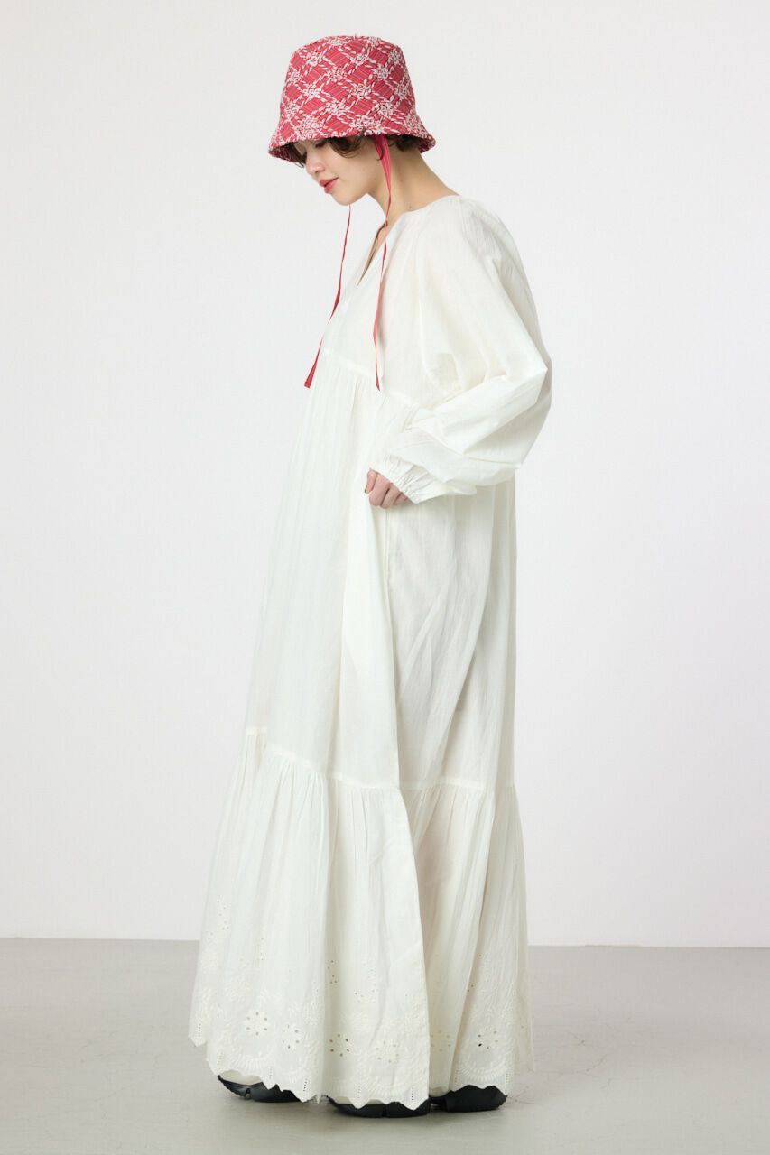 RODEO CROWNS「コットンレーススカラップワンピース」|ワンピース|