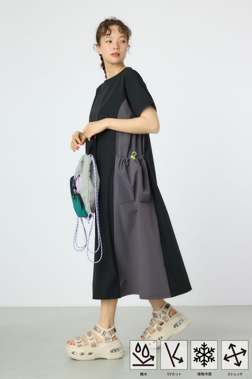 RODEO CROWNS「W/Rドッキングバルーンワンピース」|ワンピース|