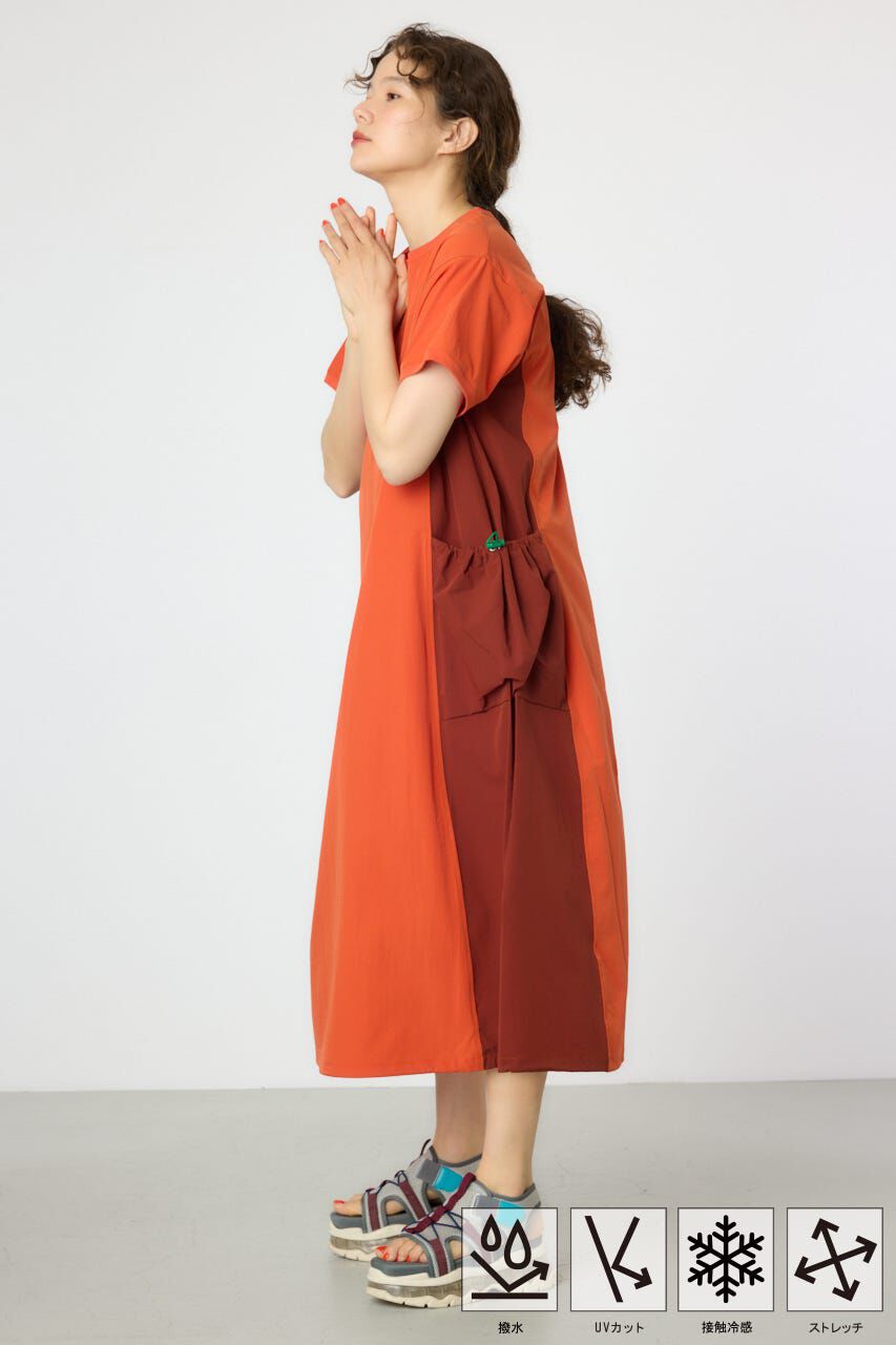 RODEO CROWNS「W/Rドッキングバルーンワンピース」|ワンピース|