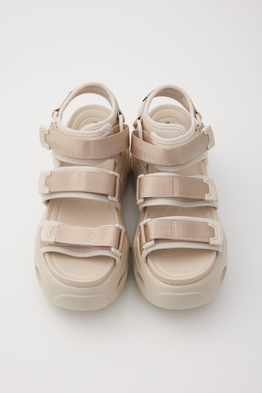 RODEO CROWNS「ボリュームソール テープサンダル」|サンダル|