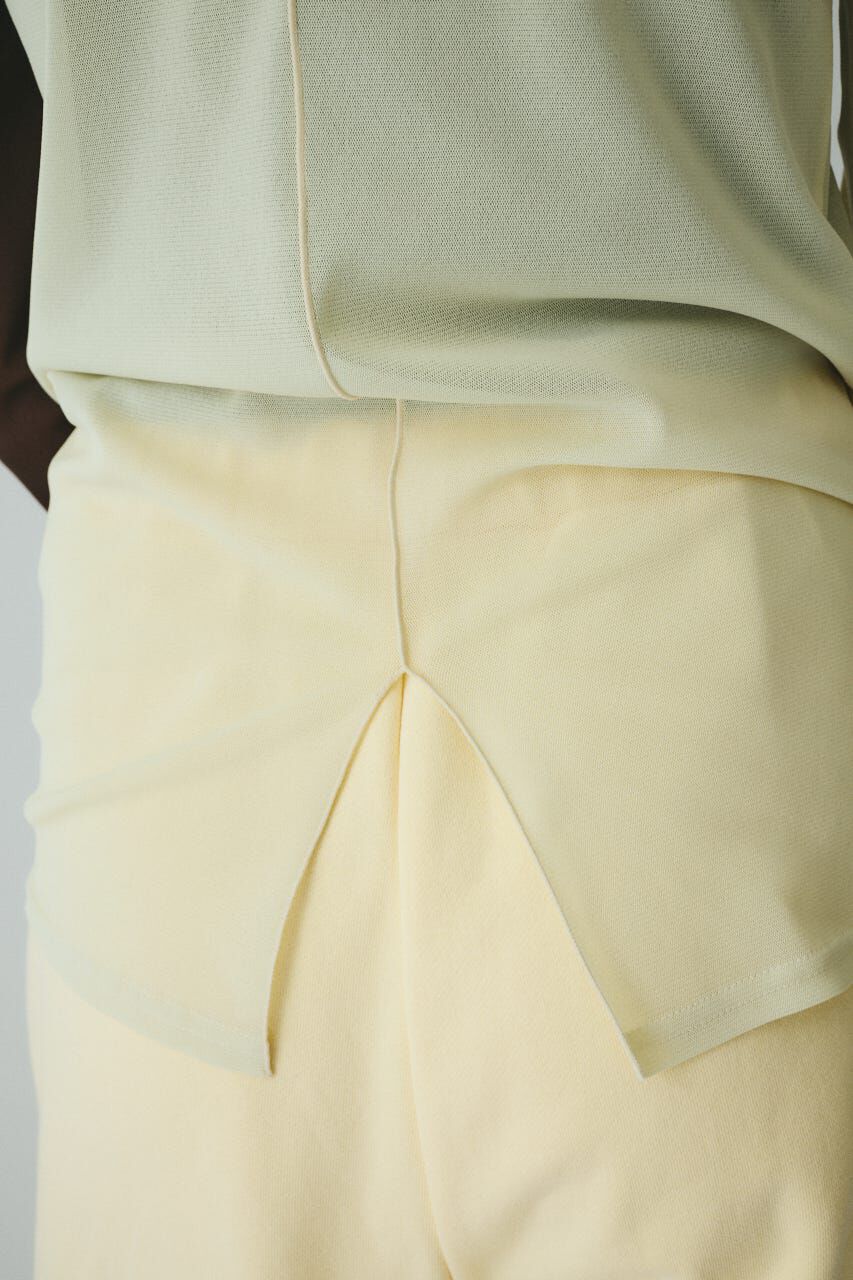 HeRIN.CYE「Crew neck mesh inner tops」|Tシャツ・カットソー|