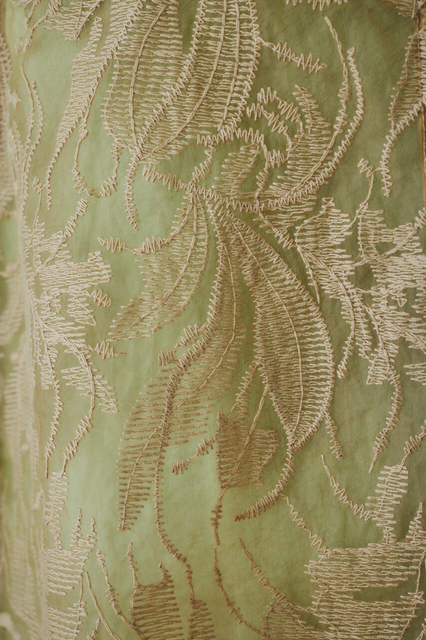 HeRIN.CYE「Lace vest」|ダウンベスト・ベスト|