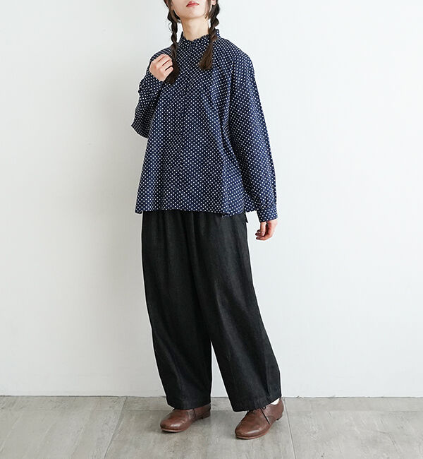 休日と詩「ひとひらブラウス」|シャツ・ブラウス|