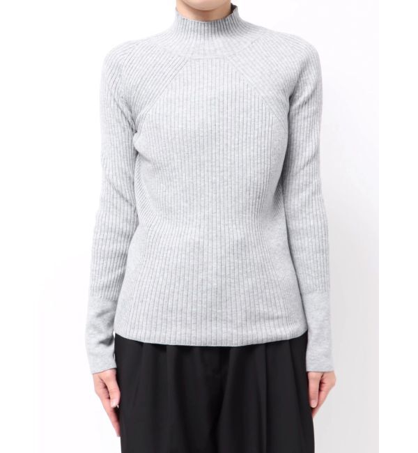 ELENDEEK「HIGH NECK WIDE RIB KT」|ニット・セーター|