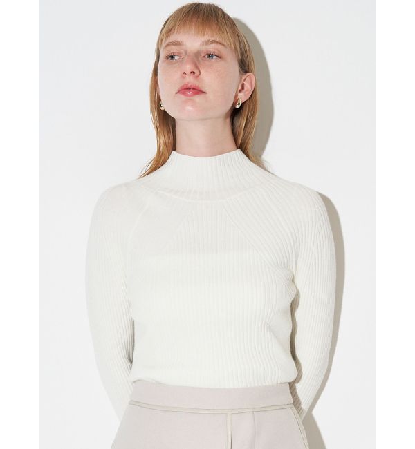 ELENDEEK「HIGH NECK WIDE RIB KT」|ニット・セーター|