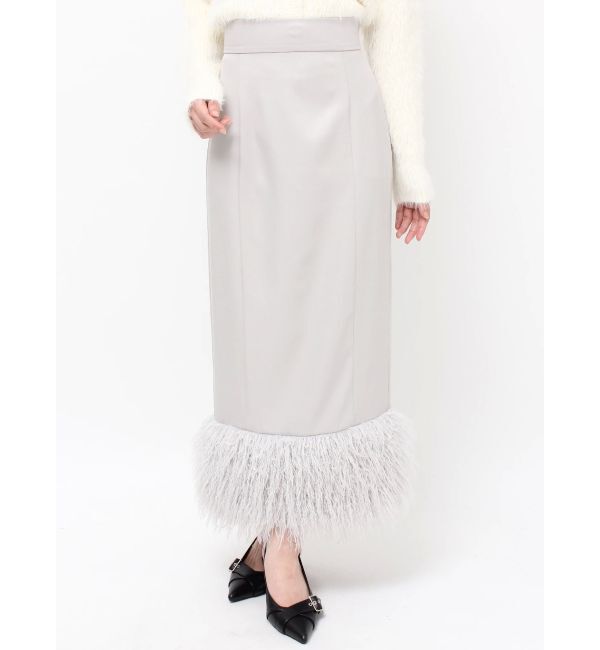 RESEXXY「フェイクファーナロースカート」|スカート|