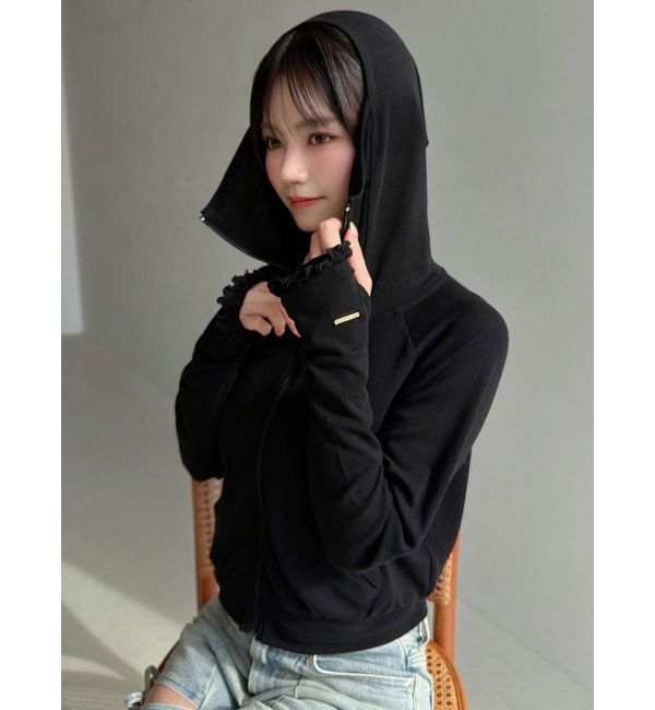 RESEXXY「【UVカット】ベーシックパーカー」|パーカー|ブラック