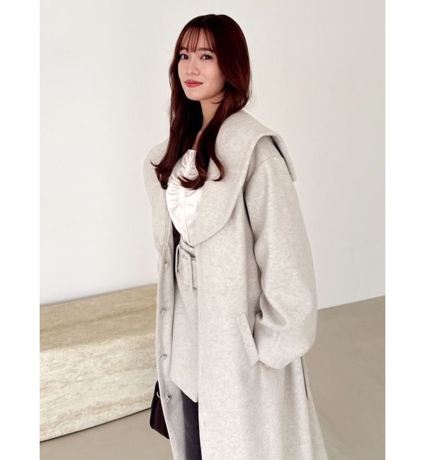 dazzlin「【久間田琳加コラボ】ビッグカラーコクーンコート」|その他|