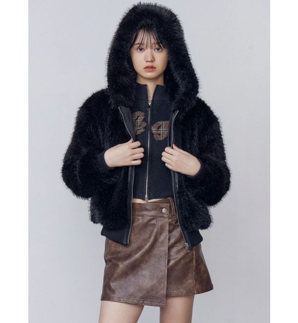 EMODA「アシンメトリーラップスカート」|スカート|