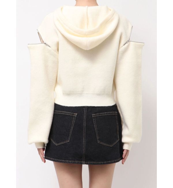 EMODA「マルチオープンニットフーディ」|パーカー|