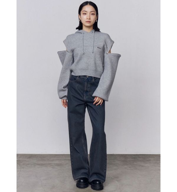 EMODA「マルチオープンニットフーディ」|パーカー|