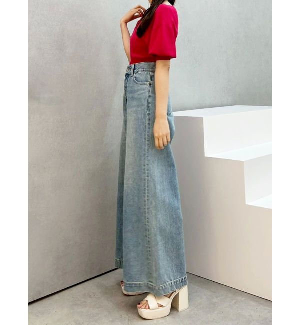 MERCURYDUO「総針バルーン袖ニット」|ニット・セーター|