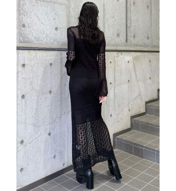 MURUA「クロシェニットワンピース」|ワンピース|