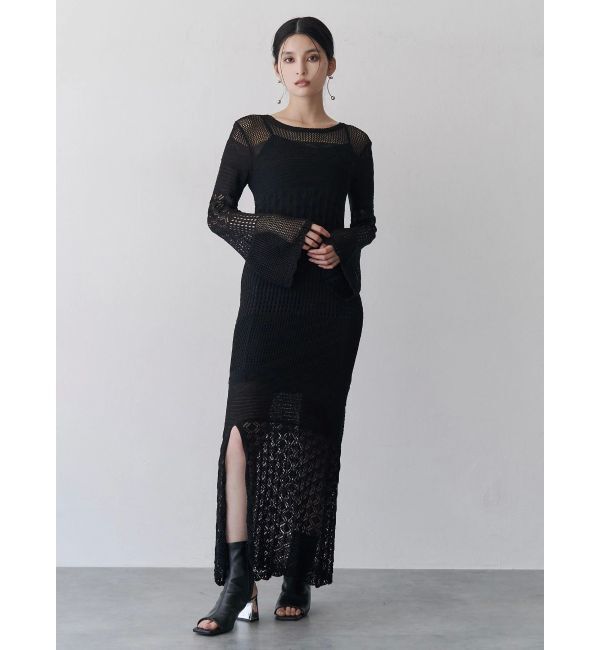 MURUA「クロシェニットワンピース」|ワンピース|