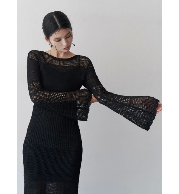 MURUA「クロシェニットワンピース」|ワンピース|