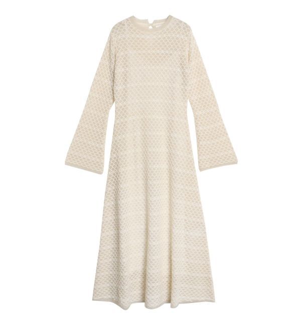 LAGUNAMOON「ダイヤパターンモヘヤニットワンピース」|ワンピース|