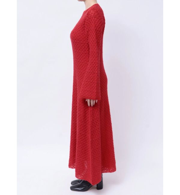 LAGUNAMOON「ダイヤパターンモヘヤニットワンピース」|ワンピース|