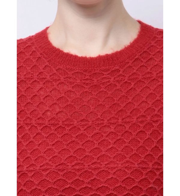 LAGUNAMOON「ダイヤパターンモヘヤニットワンピース」|ワンピース|