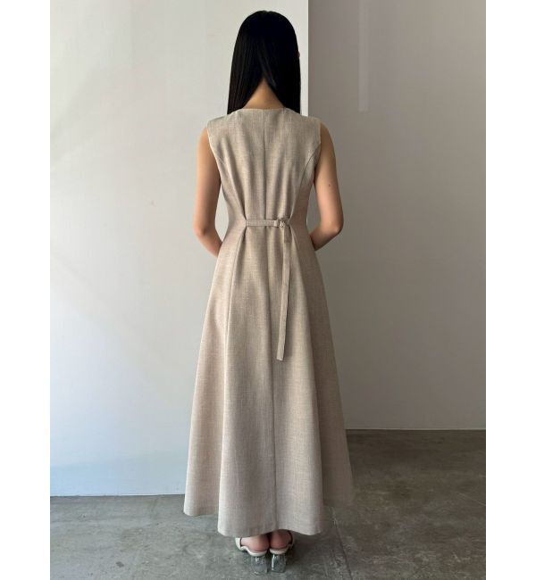 LAGUNAMOON「【追加生産】フロントZIPミックスカラーワンピース」|ワンピース|